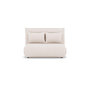 Voir la diapositive 1 : BEST MOBILIER Candice - banquette 2 places convertible clic-clac en velours côtelé