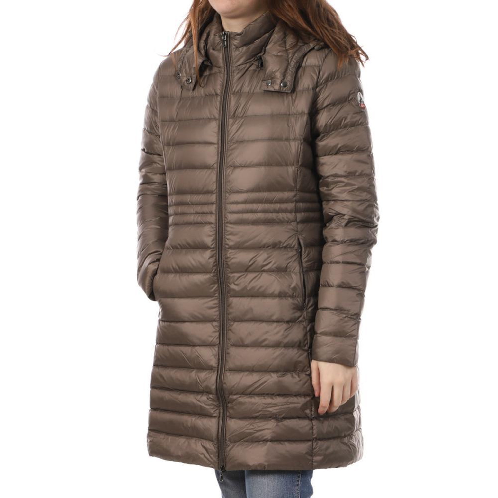 Voir la diapositive 1 : JUSTOVERTHETOPJOTT Doudoune Taupe Femme Jott Vero