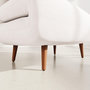 Voir la diapositive 4 : BEST MOBILIER Lumi - banquette convertible clic-clac 1 place en velours côtelé