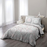 Paris Prix Parure de Lit 3 Pièces  Disco  240x220cm Rose & Menthe