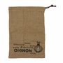 Voir la diapositive 3 : Paris Prix Lot de 3 Sacs de Conservation  Toile  39cm Naturel