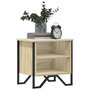 Voir la diapositive 4 : VIDAXL Tables de chevet 2pcs chene sonoma 40x30x40cm bois d'ingenierie