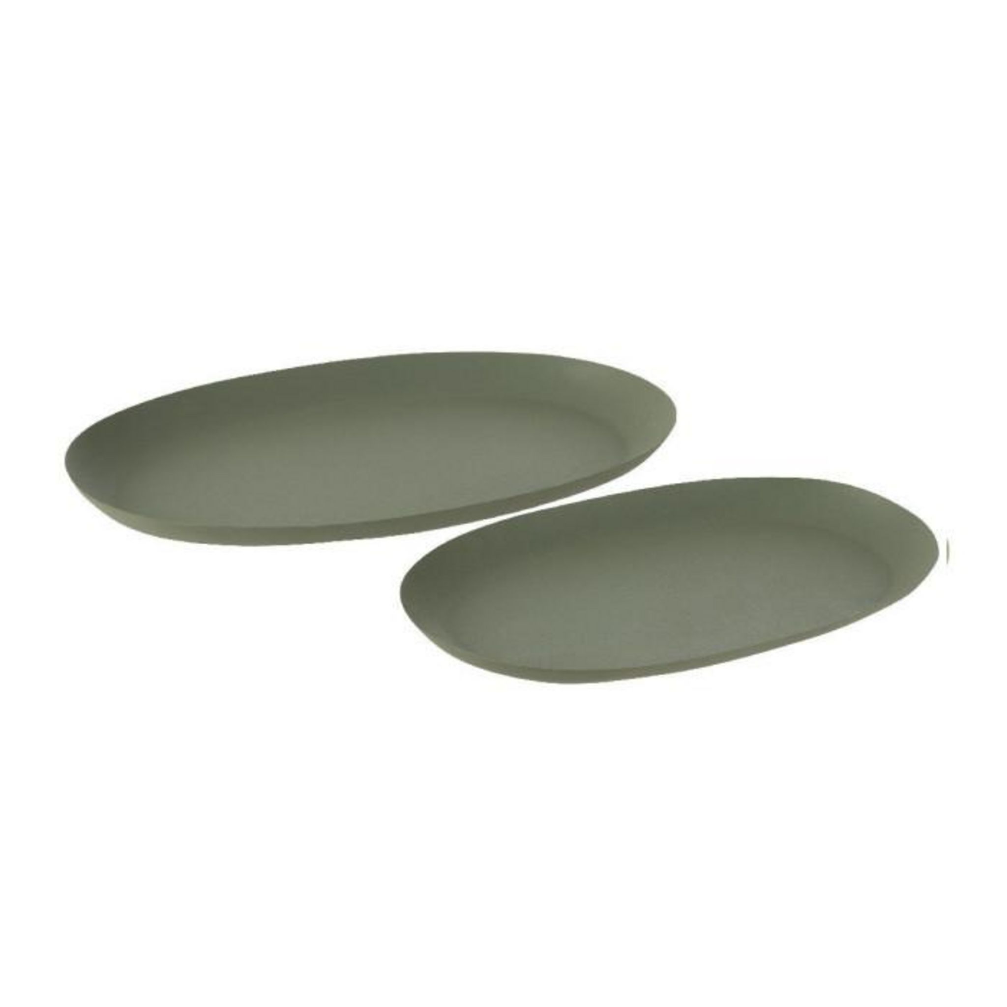 Lot De 2 Plateaux D'évier En Diatomite - Absorbants, Séchage Rapide - Porte-Savon, Dessous De Verre - Blanc Et Gris - 4