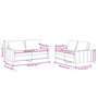 Voir la diapositive 6 : VIDAXL Ensemble de canapes 2 pcs avec coussins Cappuccino Similicuir