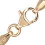 Voir la diapositive 3 : L'ATELIER D'AZUR Collier Or Jaune Maille Palmier - Femme