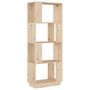 Voir la diapositive 2 : VIDAXL Bibliotheque/Separateur de piece 51x25x132 cm Pin solide