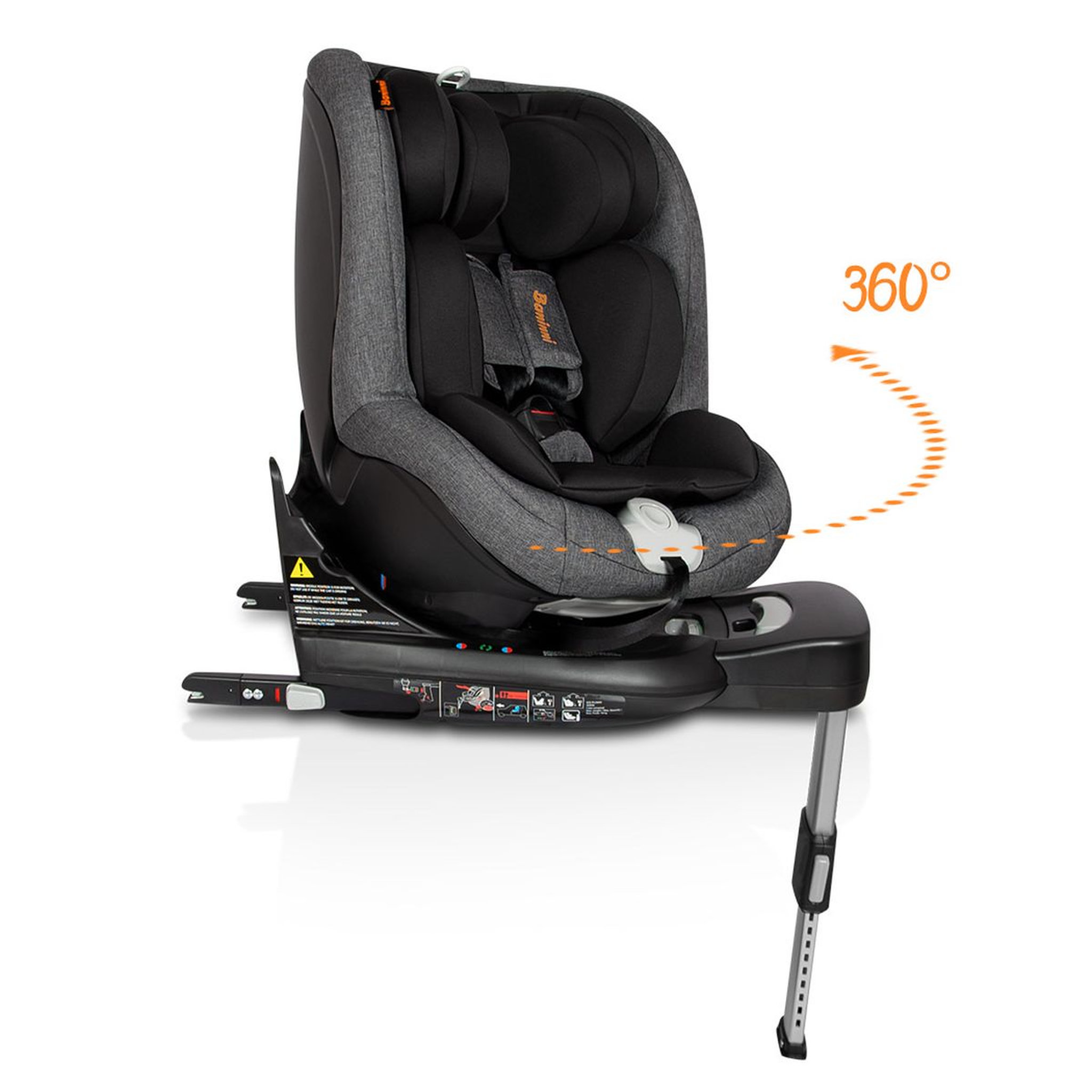 Voir la diapositive 4 : BANINNI Siège auto groupe 0+/1 360° Velio