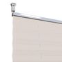 Voir la diapositive 5 : VIDAXL Store plisse 50x100 cm Creme