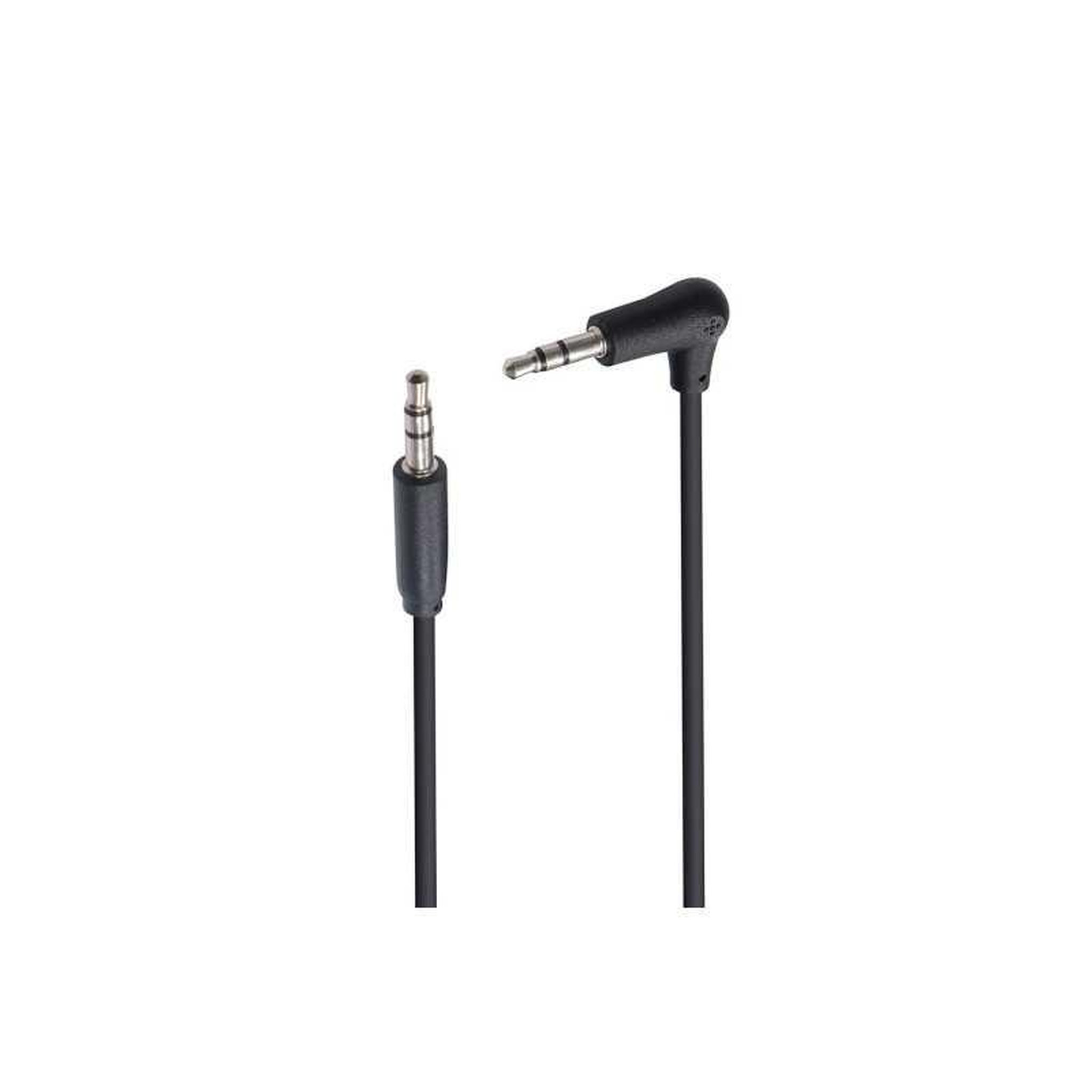 Câble audio jack 3,5 mm 2x3,5 mm 3 m noir