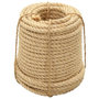 Voir la diapositive 1 : VIDAXL Corde 100 % en sisal 12 mm 100 m