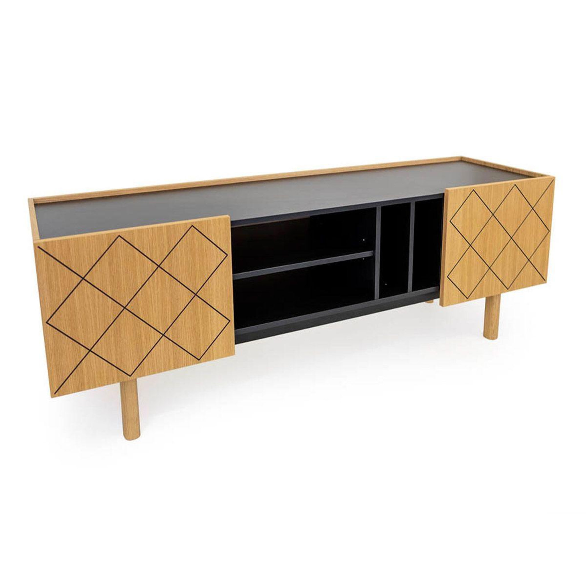 Paris Prix Meuble tv  porto ramalde  175cm naturel