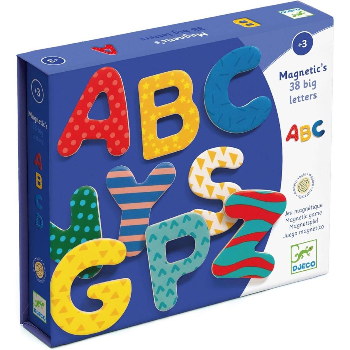 Djeco Magnetiques 38 lettres fantaisies