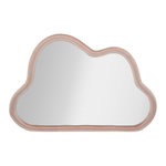 Paris Prix Miroir Mural en Velours  Cloud  90cm Rose