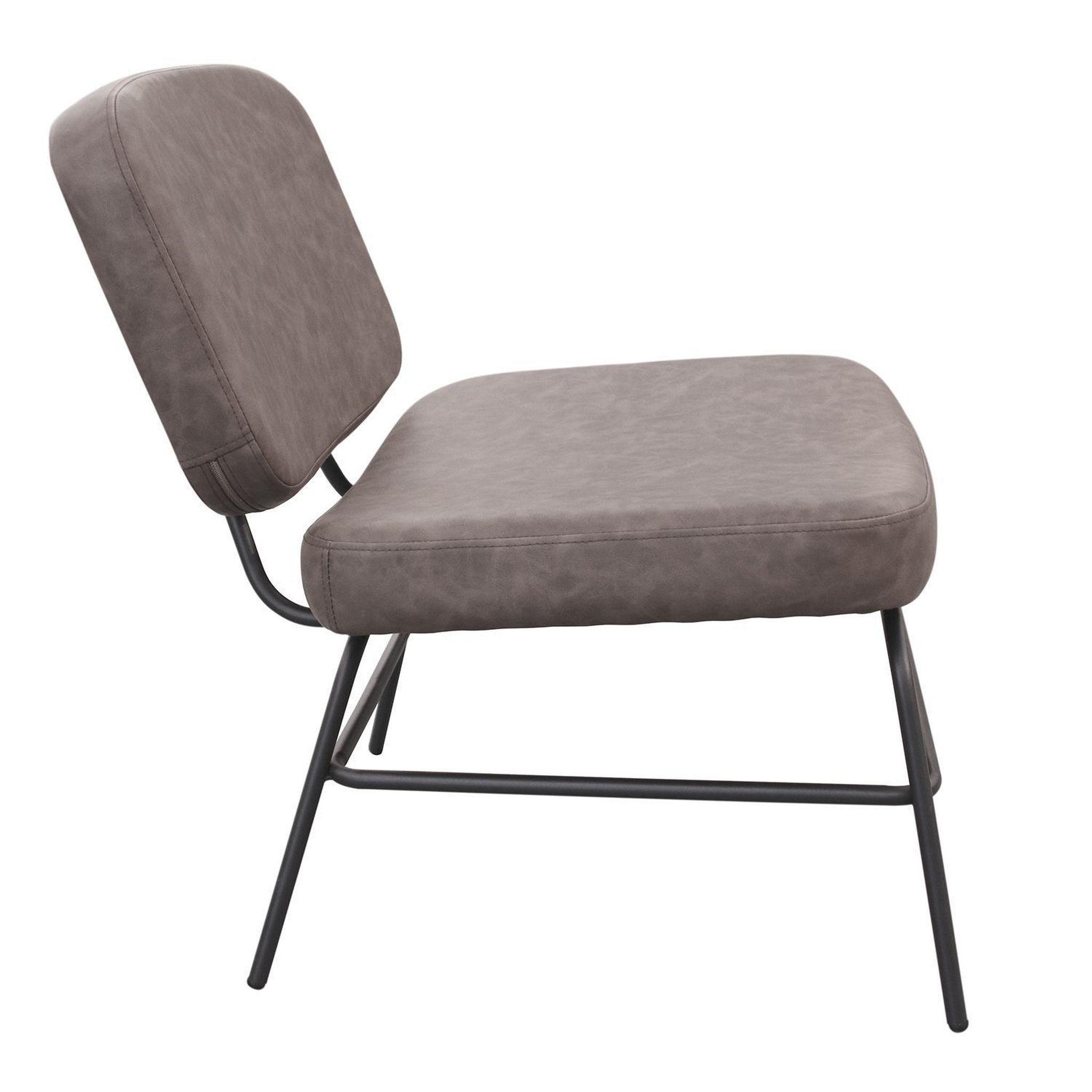 Voir la diapositive 3 : The Home Deco Factory Fauteuil de salon design industriel Détroit