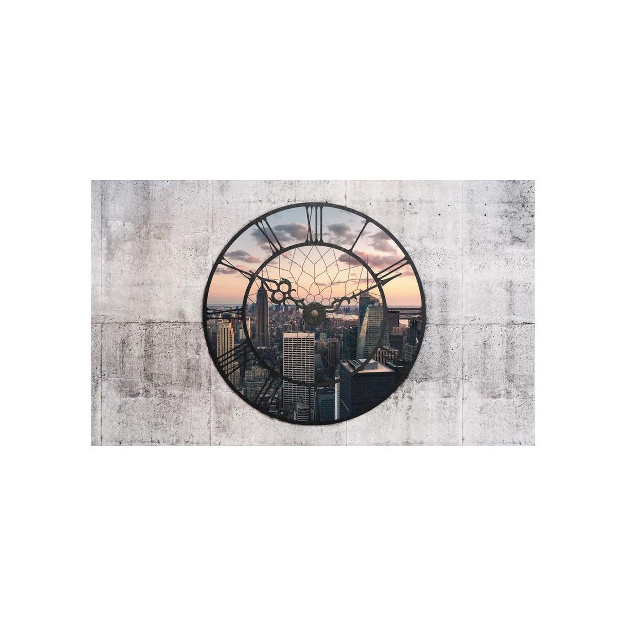 Voir la diapositive 2 : Paris Prix Papier peint  nyc time zone ii  450x270cm