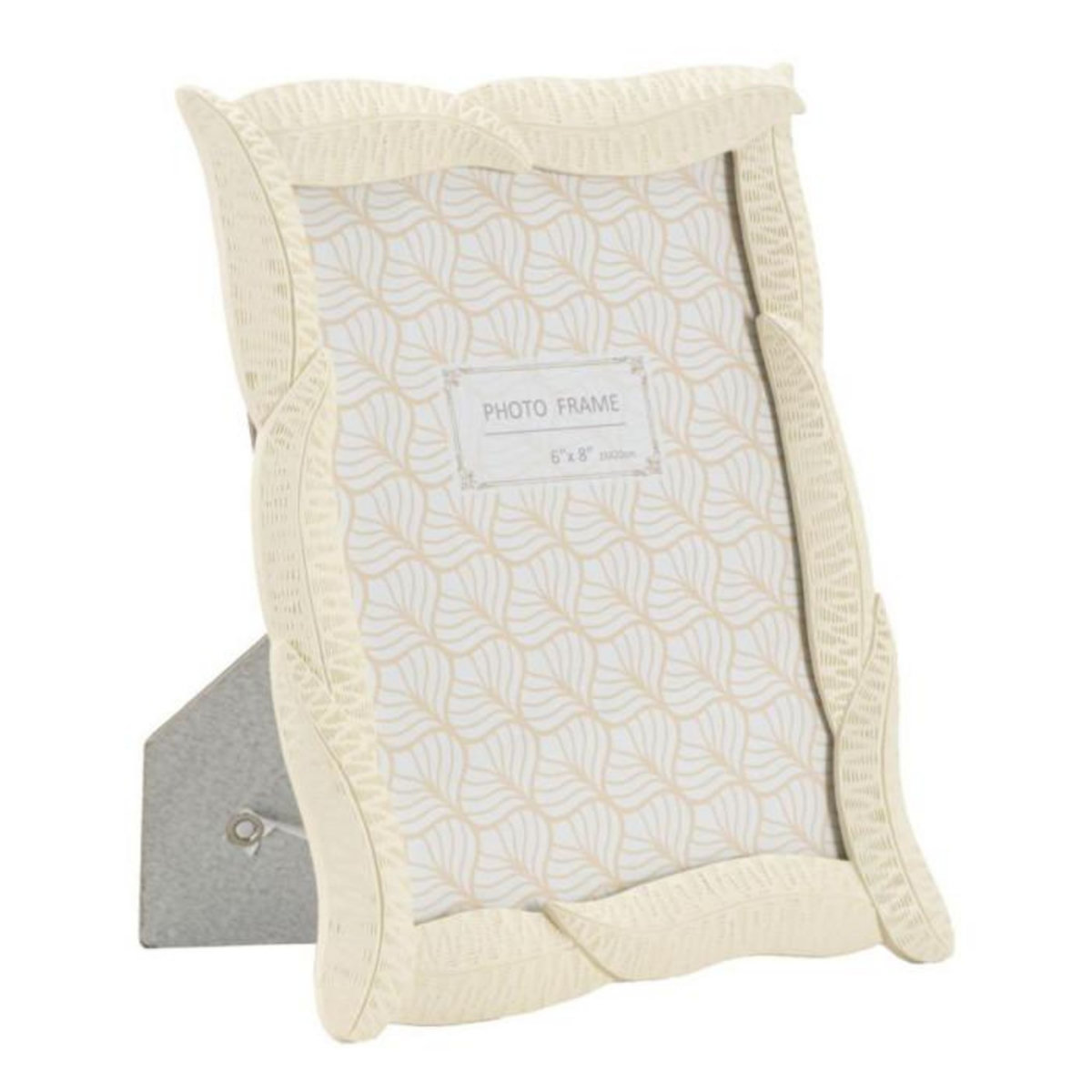 Paris Prix Cadre Photo Déco Feuilles  Snake  15x20cm Crème