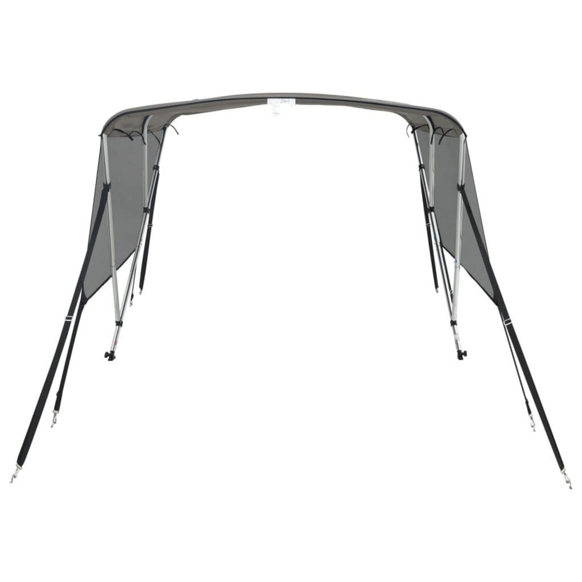 VIDAXL Toit bimini a 3 arceaux parois en maille 183x(137-152)x137 cm