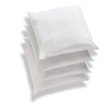 ATELIERS DU NORD Lot de 4 oreillers Anti-acariens. Coloris disponibles : Blanc