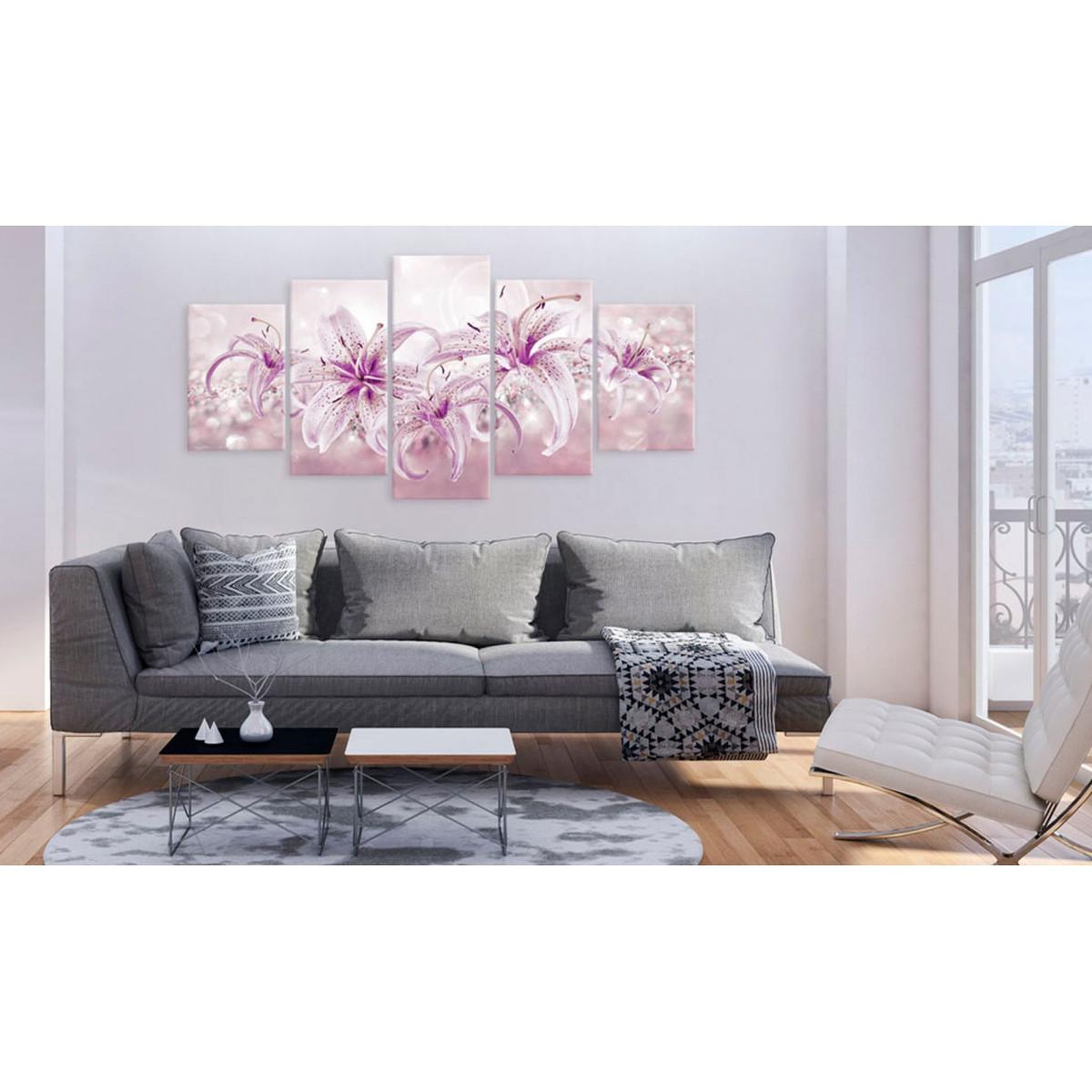 Voir la diapositive 2 : Paris Prix Tableau Imprimé  Purple Harmony