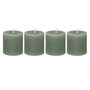Voir la diapositive 1 : COMPTOIR DE LA BOUGIE Lot de 4 Bougies Votives  Rustic  4,5cm Vert Eucalyptus
