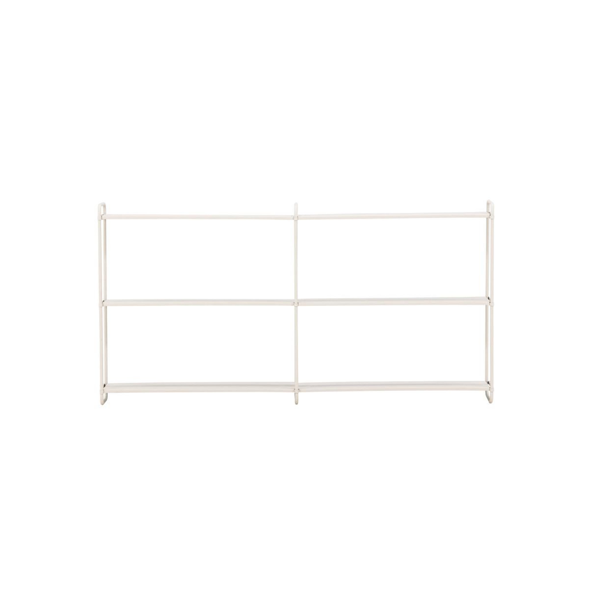 Voir la diapositive 3 : Paris Prix Étagère murale en métal  lyon  122cm beige