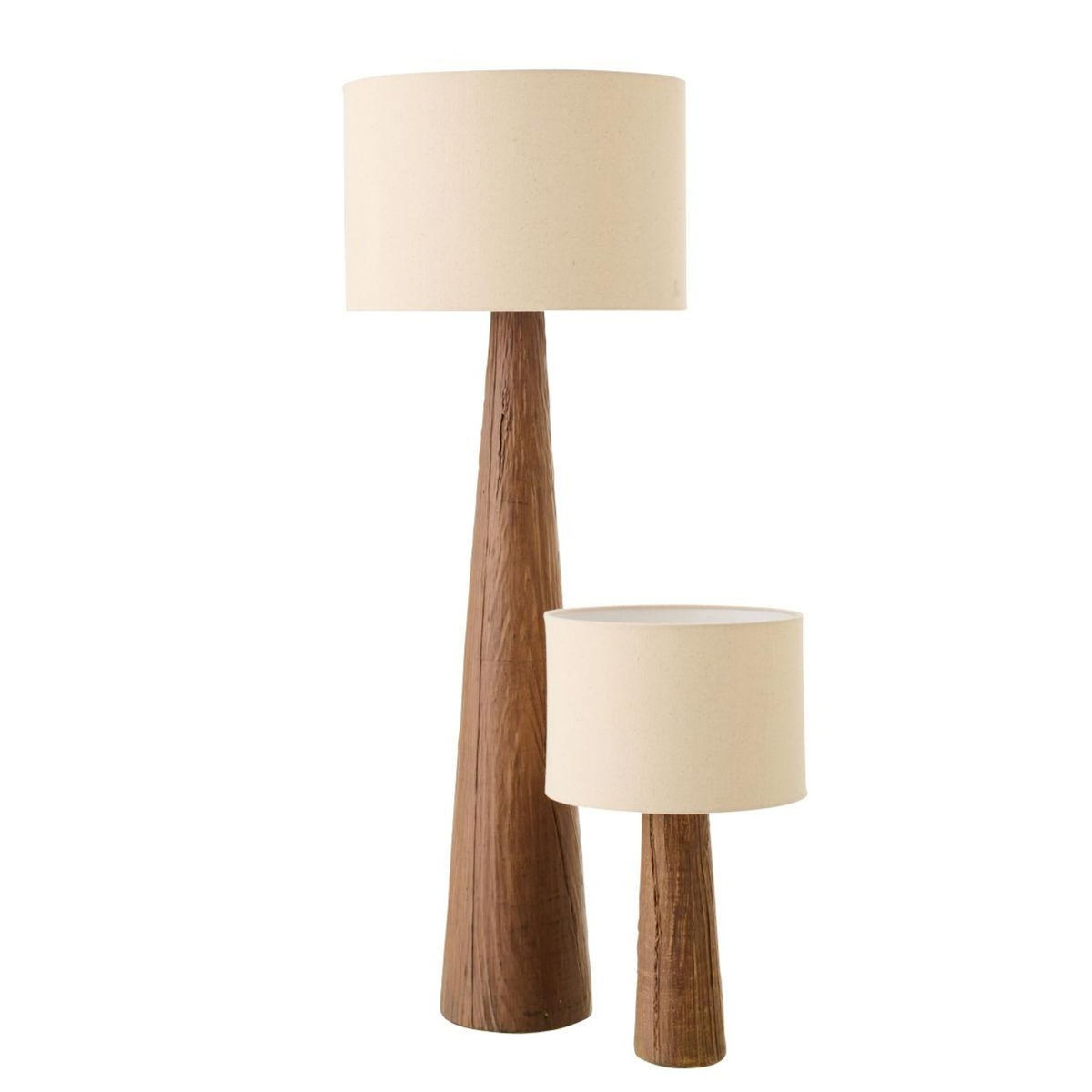 Paris Prix Lampadaire en Céramique  Melina  102cm Marron