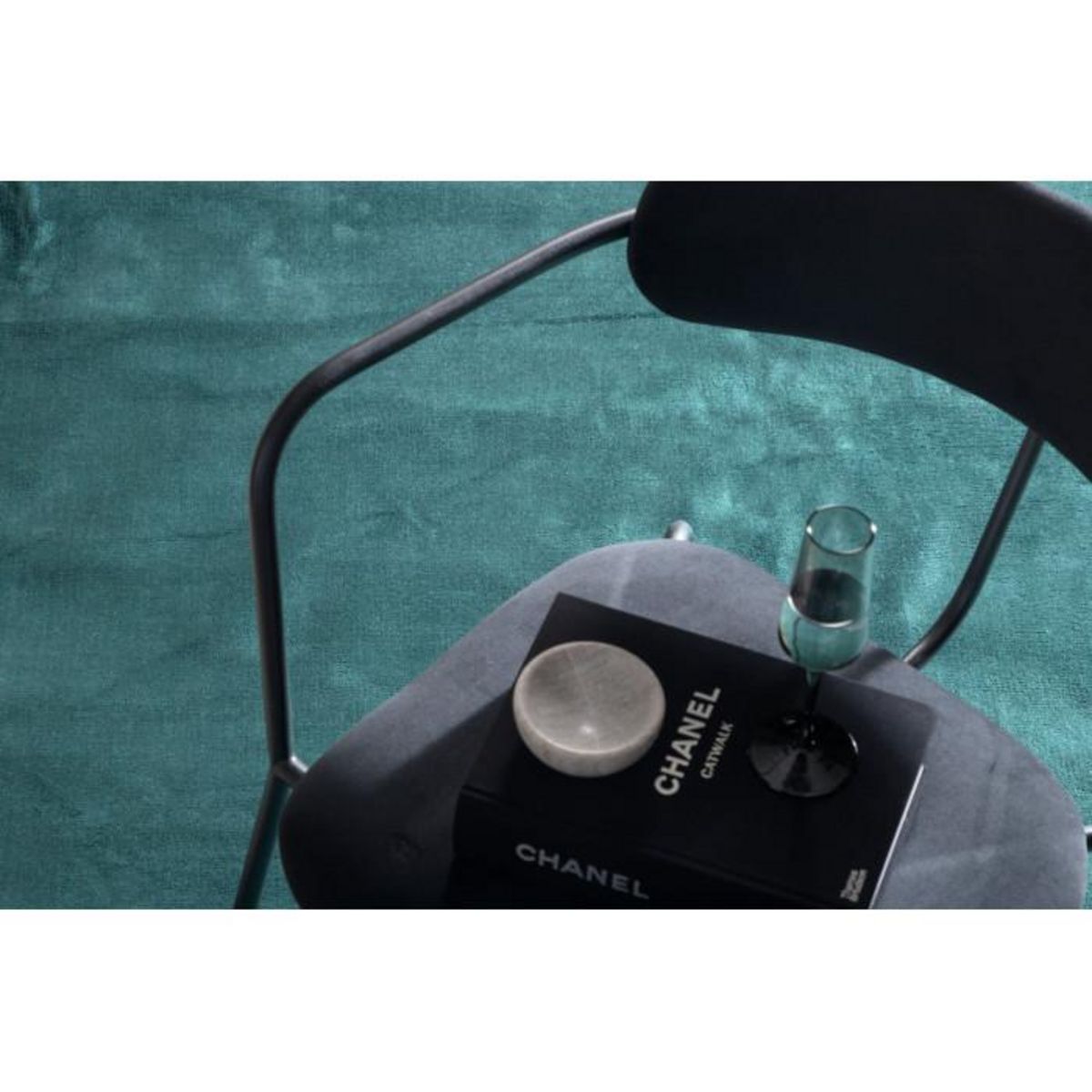 Paris Prix Tapis Déco  Indra  201x301cm Vert