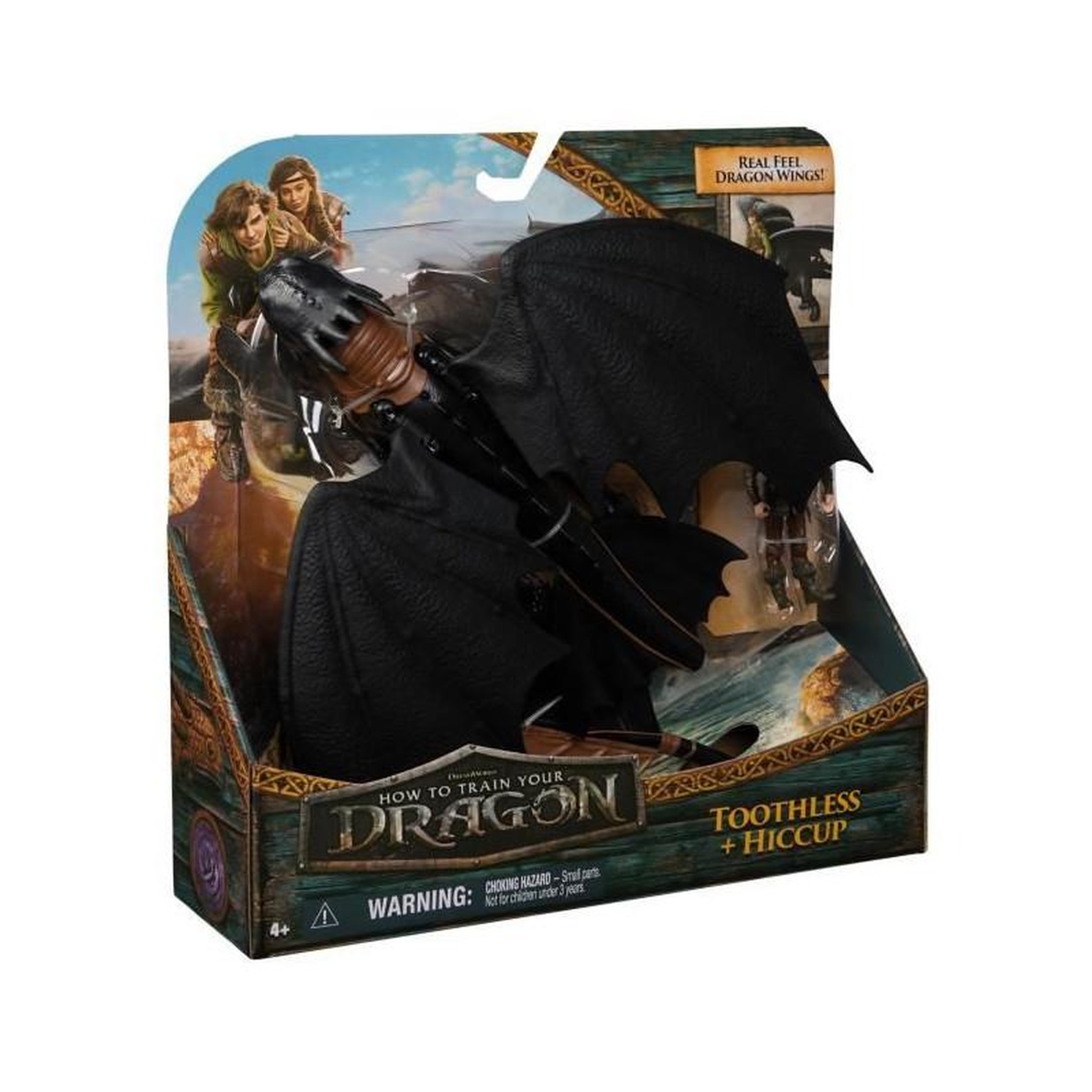 Voir la diapositive 6 : Spin Master SPIN MASTER PACK DRAGON ET VIKING 25 CM KROKMOU Dragons Movie
