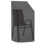 Voir la diapositive 5 : VIDAXL Housses de chaise de jardin 2 pcs 8 œillets 65x65x110/150 cm PE