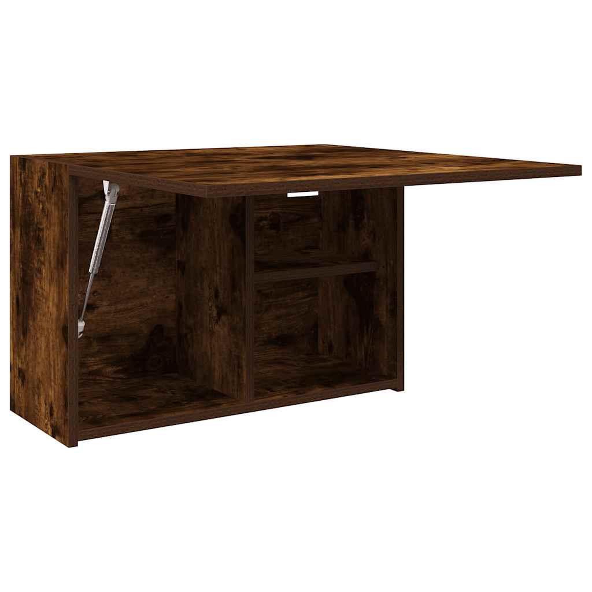 Voir la diapositive 5 : VIDAXL Armoire murale de bain chene fume 60x25x40 cm bois d'ingenierie