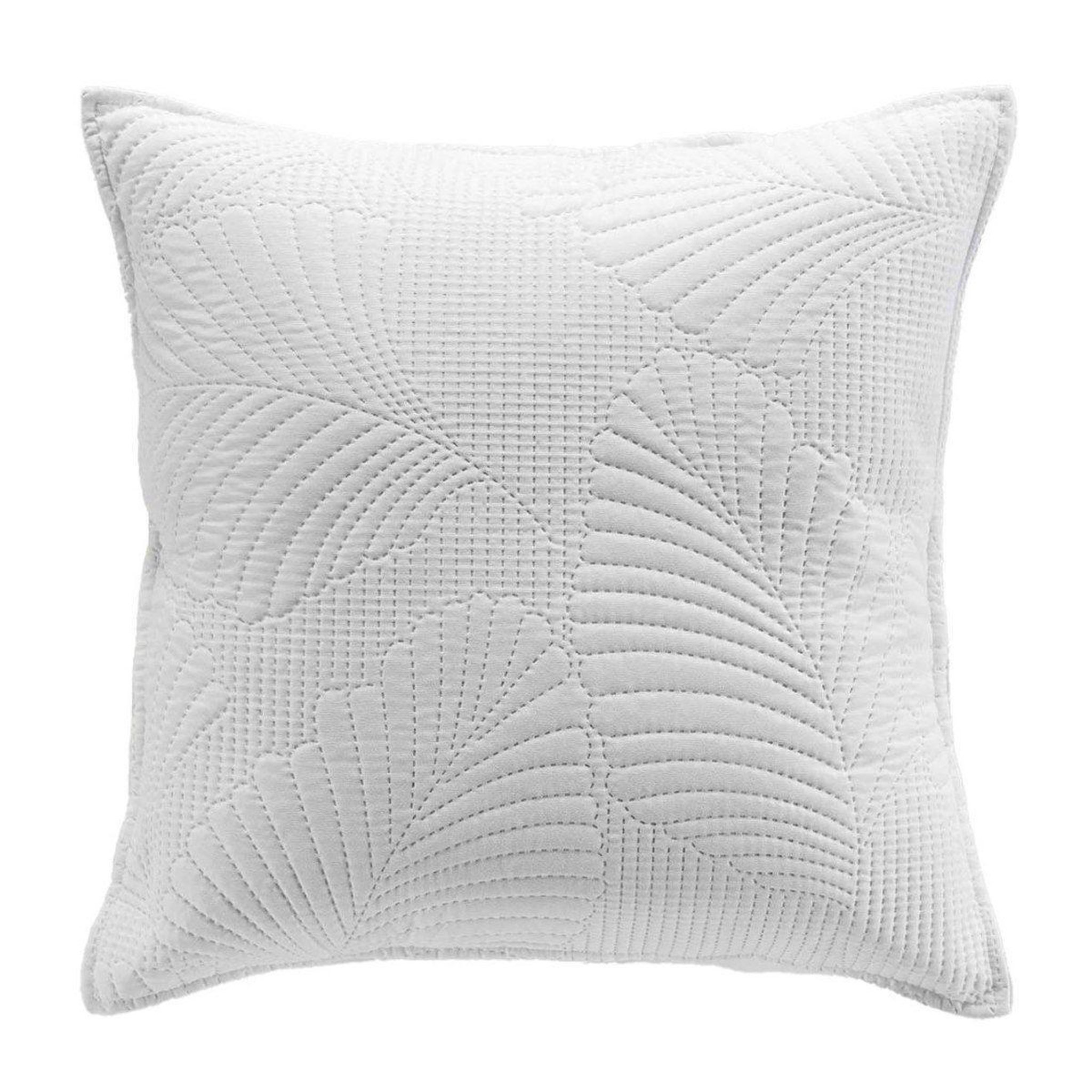 Douceur d'Intérieur Housse de coussin  palombine  40x40cm blanc