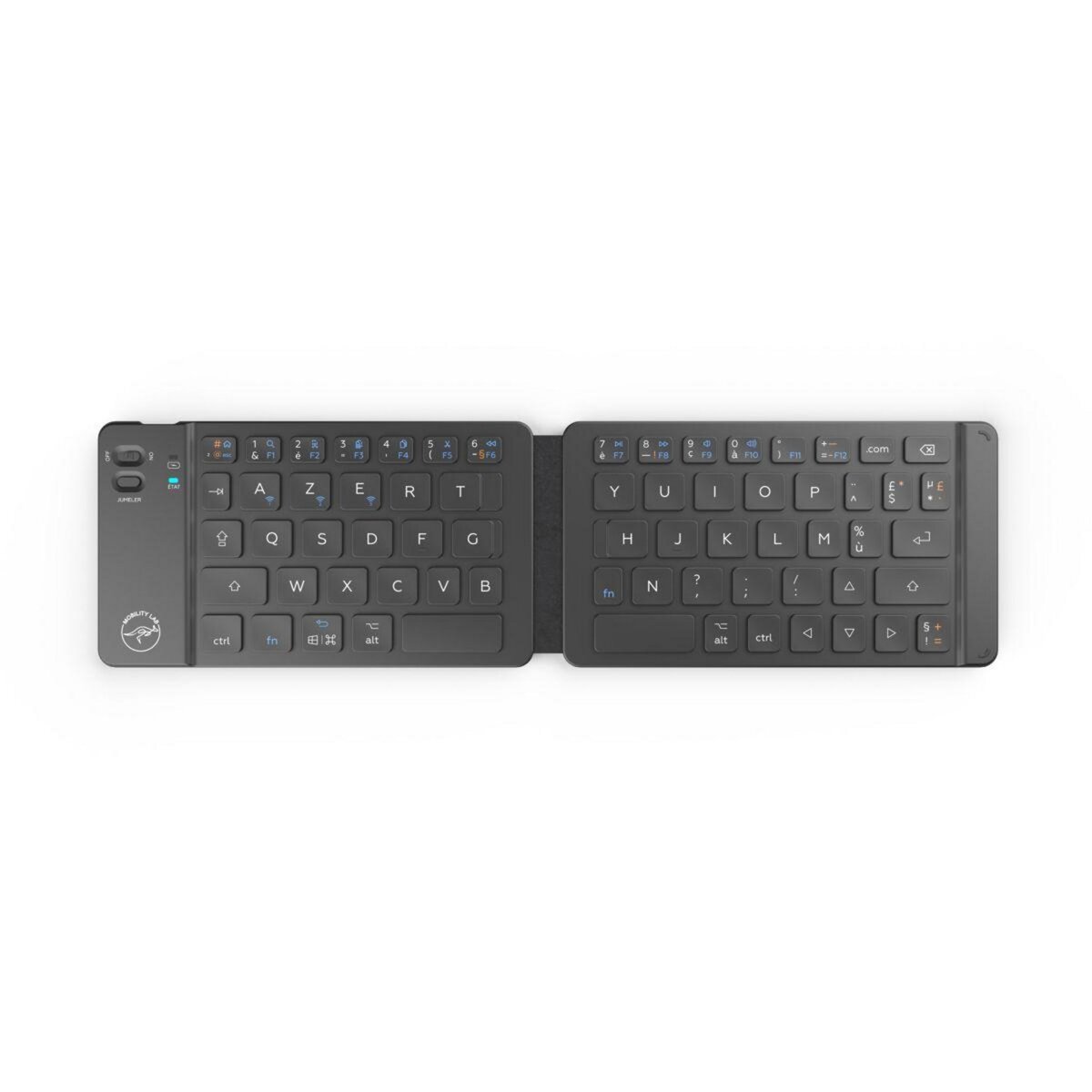 Mobility Lab Clavier sans fil Pliable Universel Bluetooth Noir