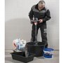 Voir la diapositive 4 : POWERPLUS Mélangeur malaxeur 1200w peinture-enduit