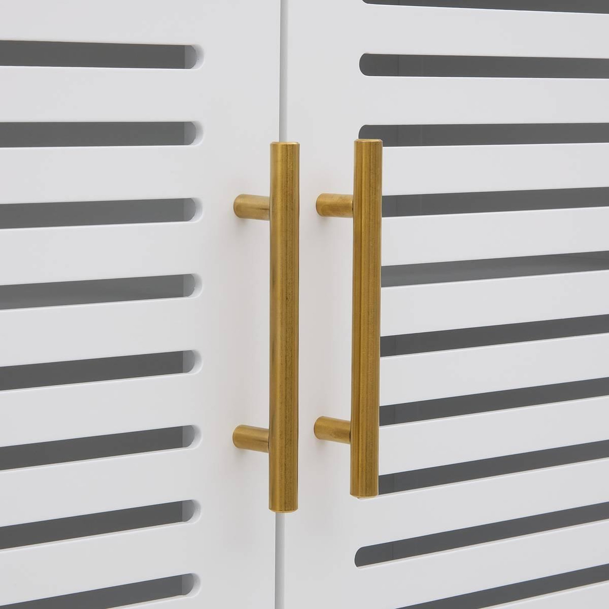 Voir la diapositive 4 : FIVE Meuble wc 2 portes  oréa  165cm blanc