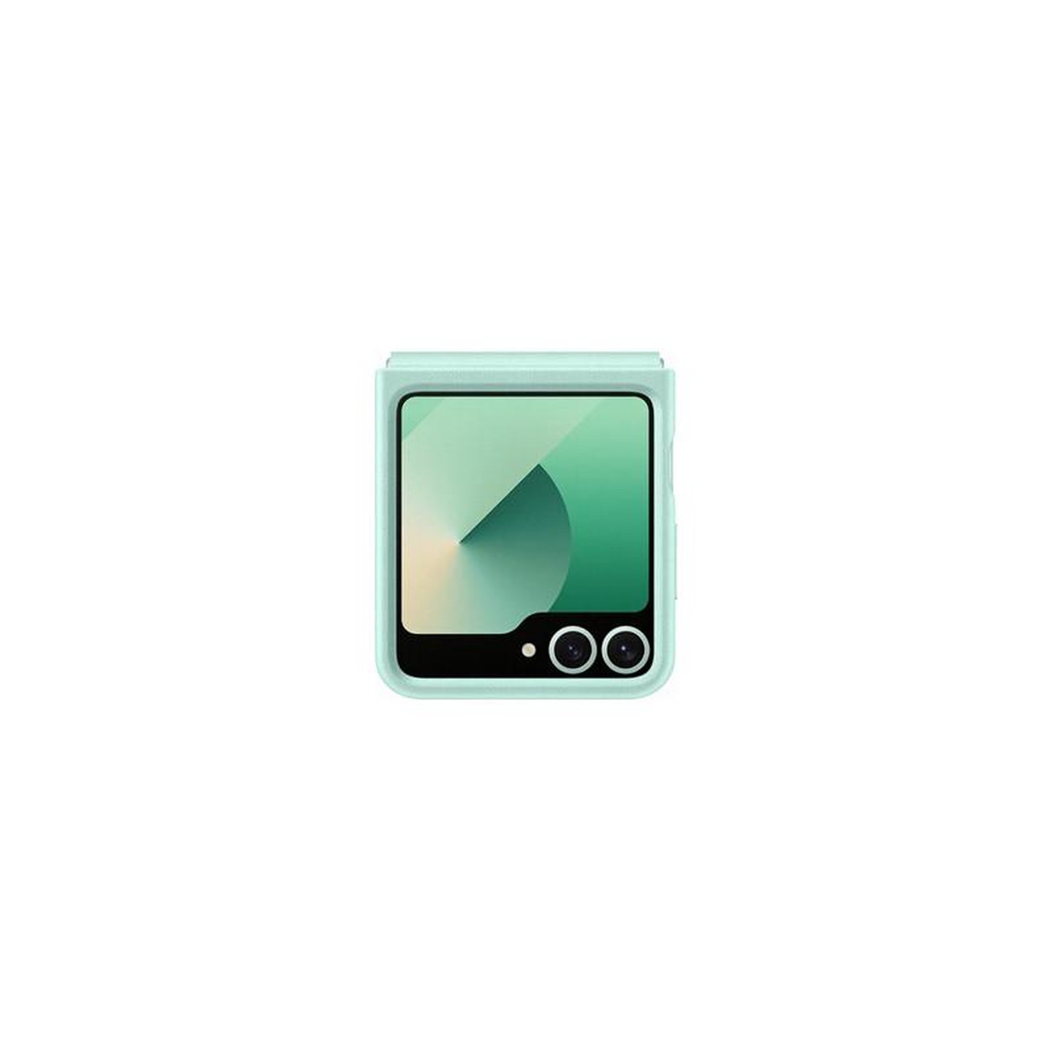 Voir la diapositive 4 : Samsung Coque et étui téléphone mobile Samsung Coque Premium Design GALAXY Z FLIP 6 Vert d eau