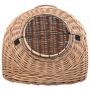 Voir la diapositive 4 : VIDAXL Cage de transport pour chats 50x42x40 cm Saule naturel