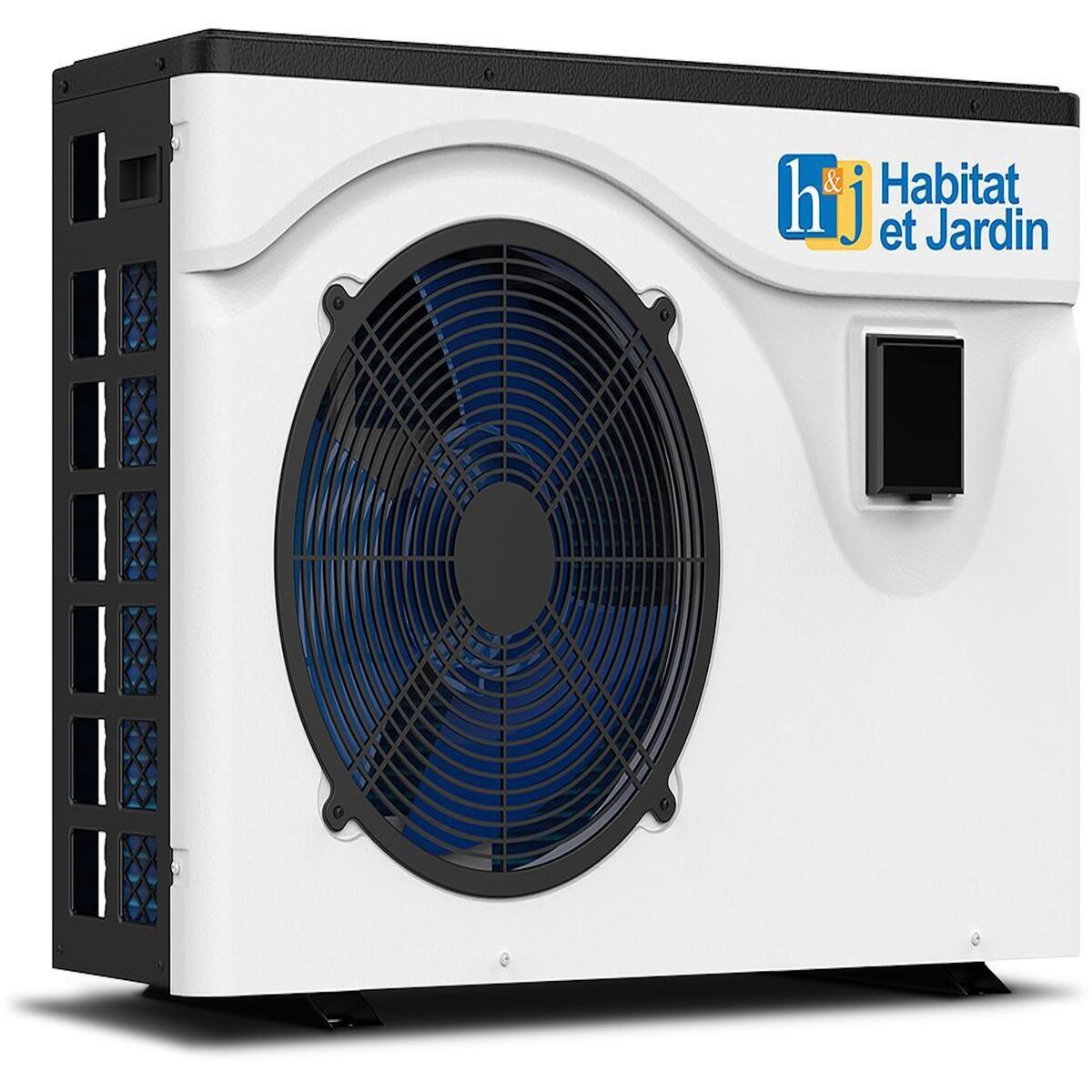 Habitat et Jardin Piscine bois   Palma 145   7.57 x 4.07 x 1.44 m + Pompe à chaleur 6.1 kW