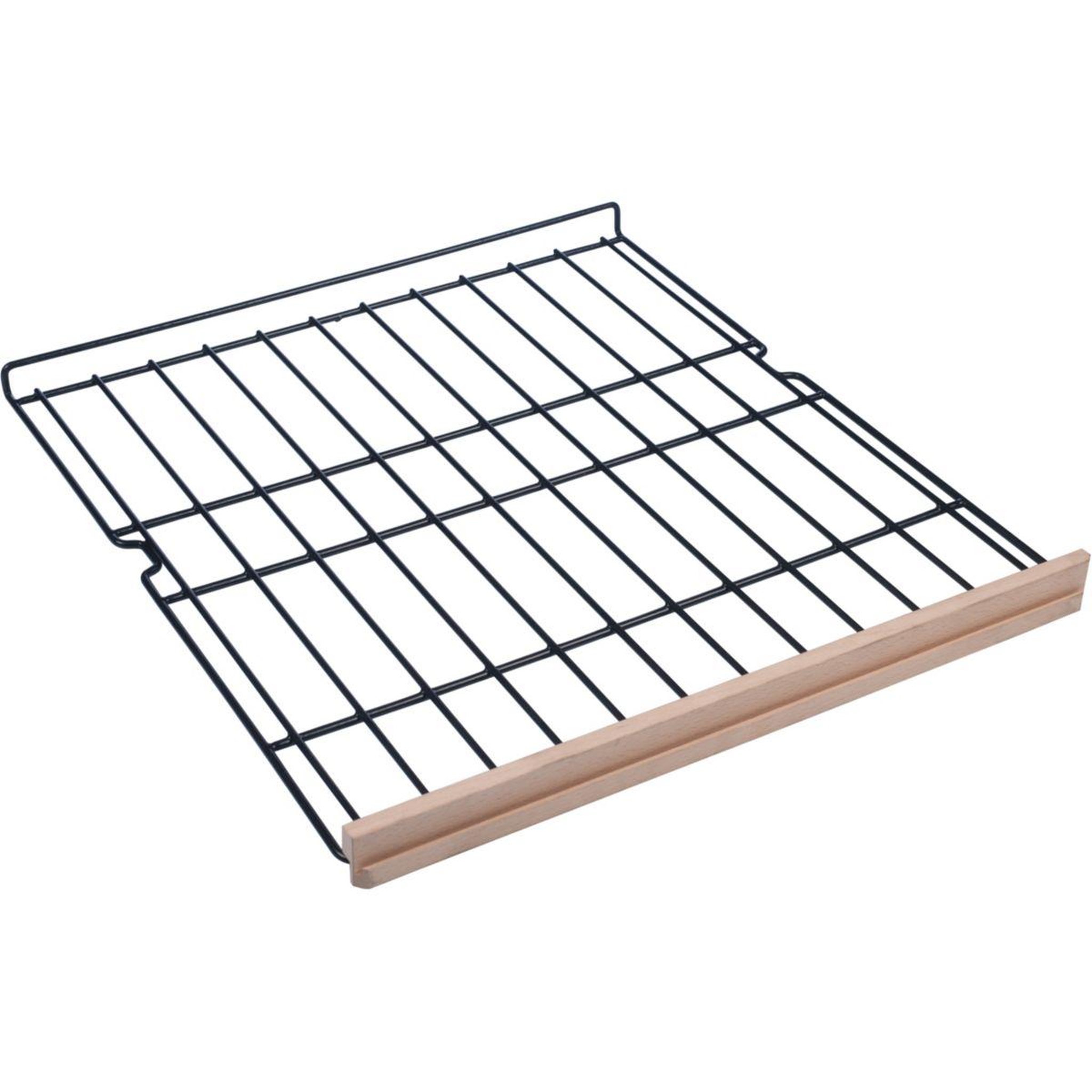 Voir la diapositive 3 : LA SOMMELIERE Clayette fil fronton en bois fixe-CLATRAD13