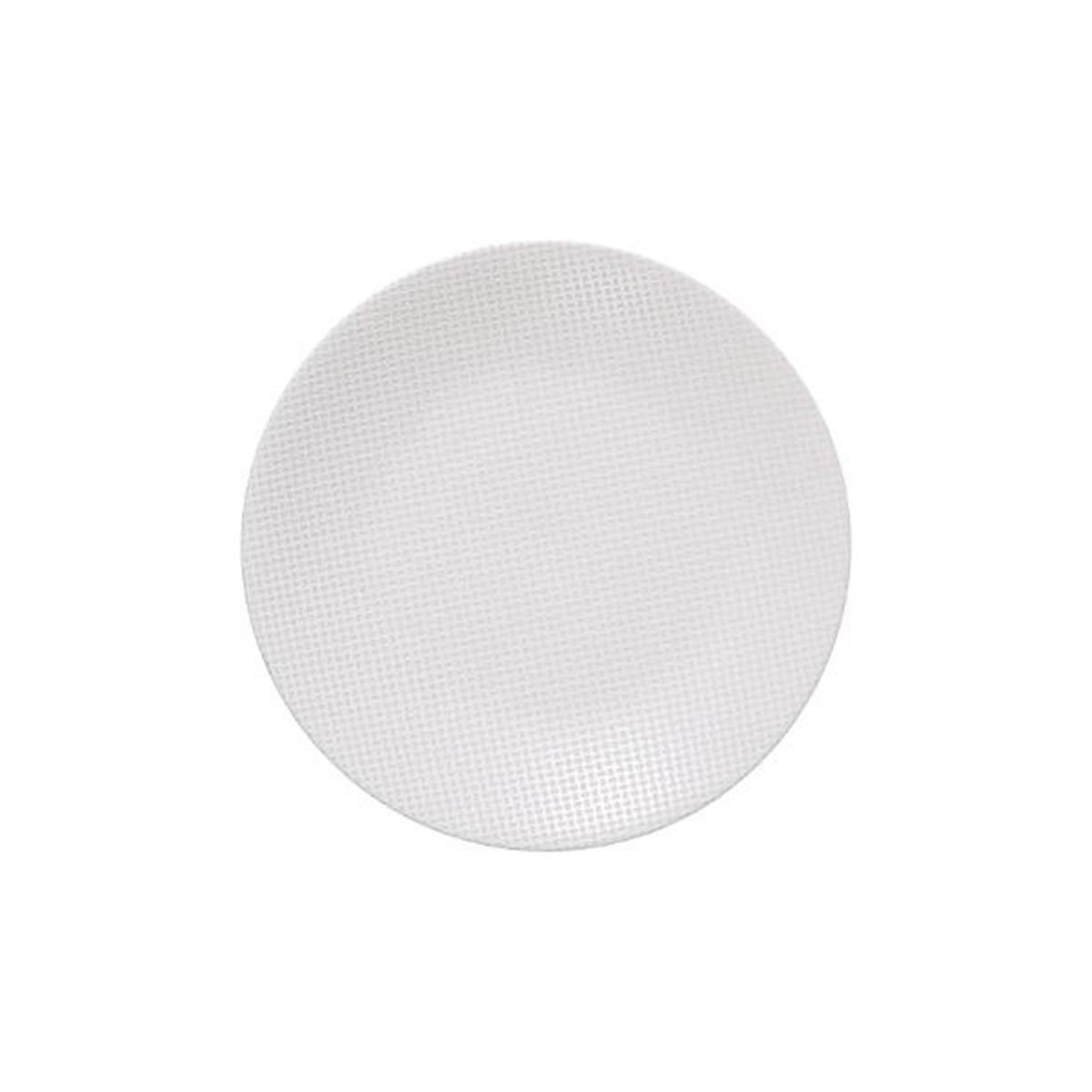 SECRET DE GOURMET Lot de 6 assiettes à dessert  céleste  21cm blanc