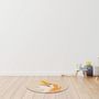 Voir la diapositive 2 : GUY LEVASSEUR Tapis enfant rond en coton tufté 70x70cm