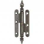 CENTRALE BRICO Paumelle acier pour meuble HETTICH, L.80 x l.45 mm