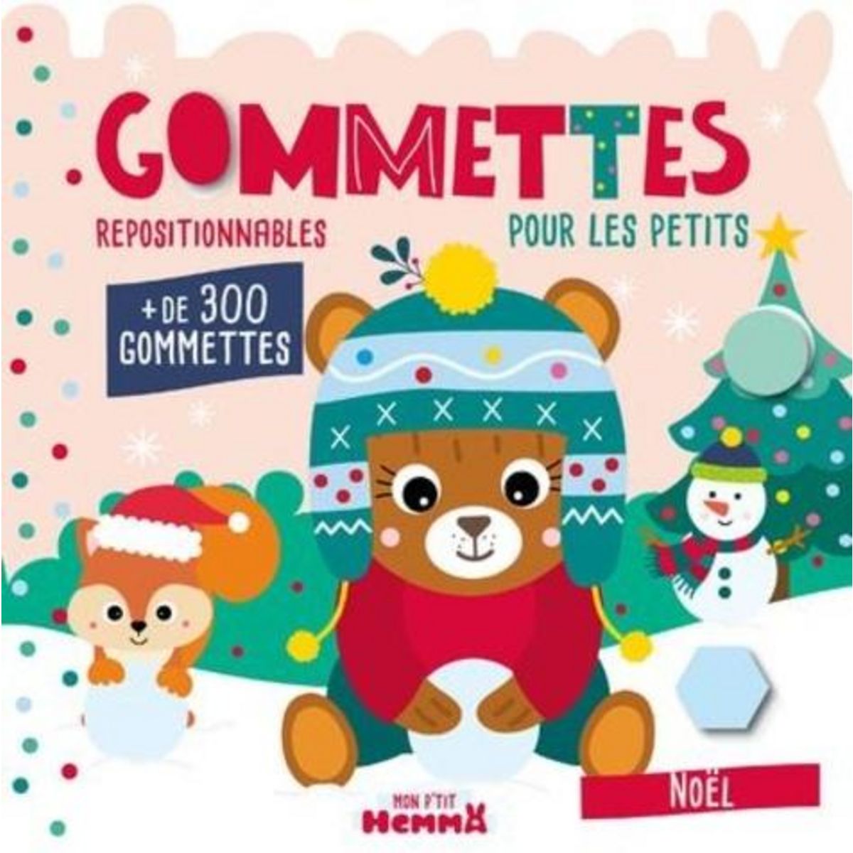 NOEL. + DE 300 GOMMETTES REPOSITIONNABLES, Carotte et compagnie