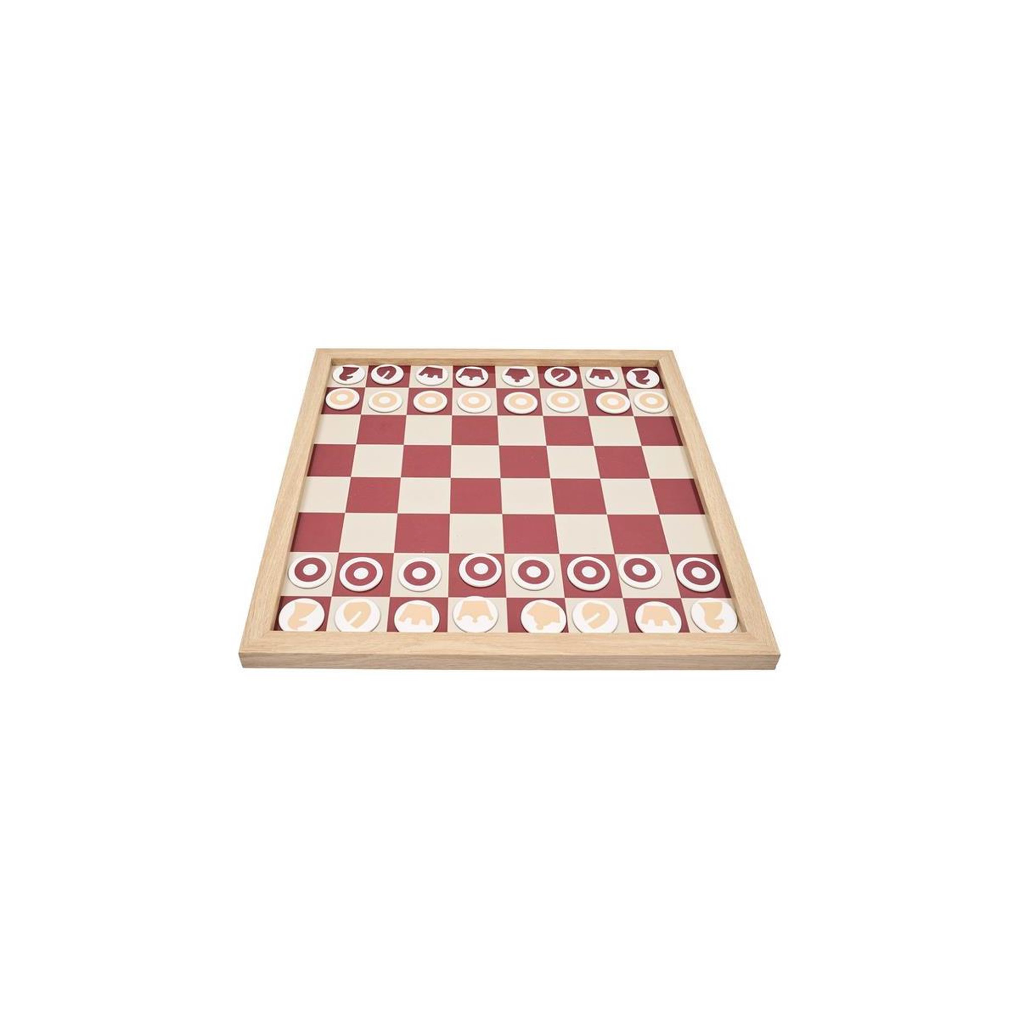 Voir la diapositive 2 : MISTER GADGET Jeu d'échecs aimanté  mural  40cm multicolore