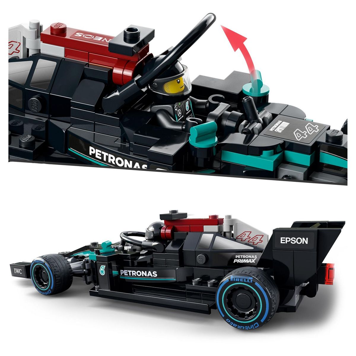 LEGO Speed Champions 76909 Mercedes-AMG F1 W12 et Project One, Jouets Voitures de Sport