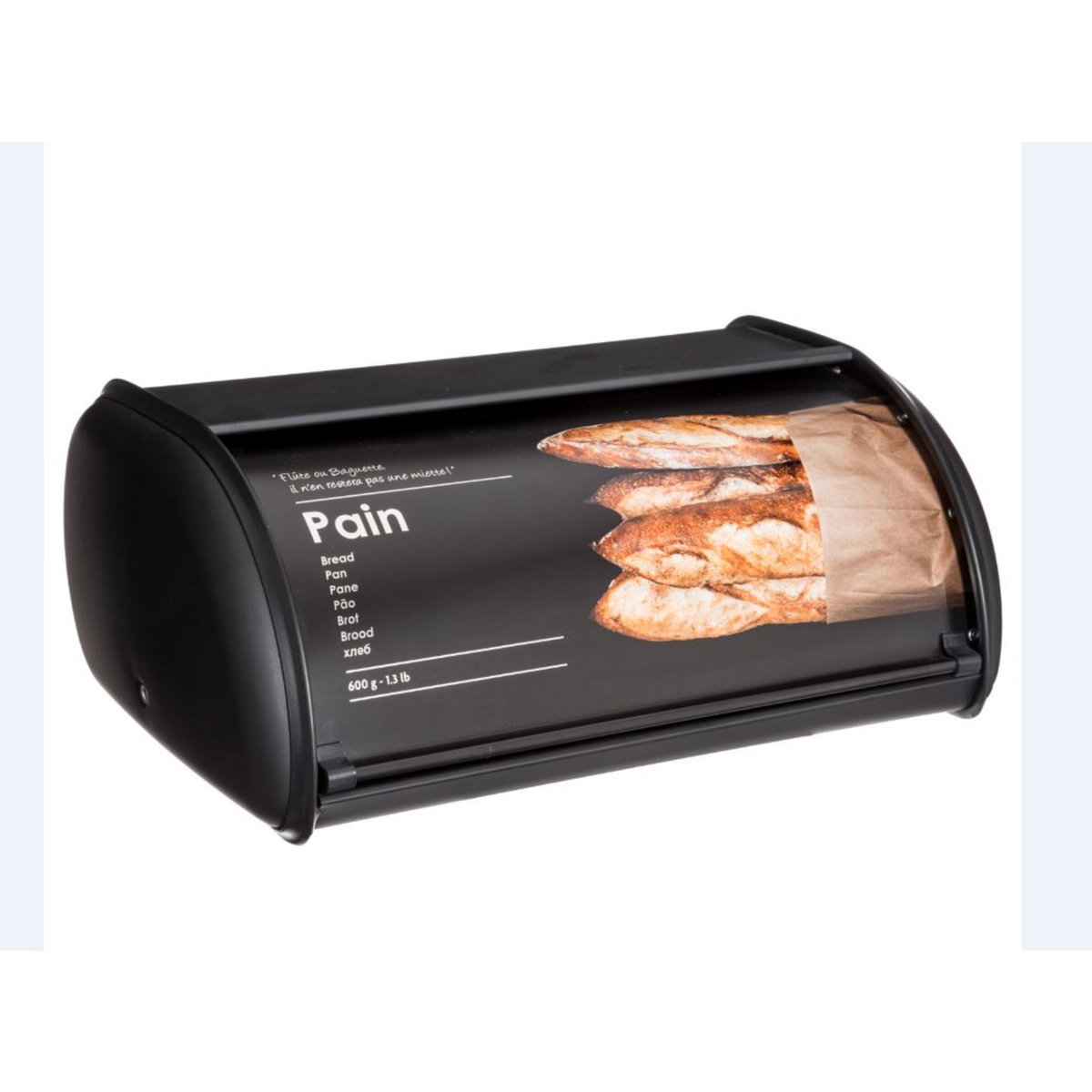 Boîte à pain en métal 