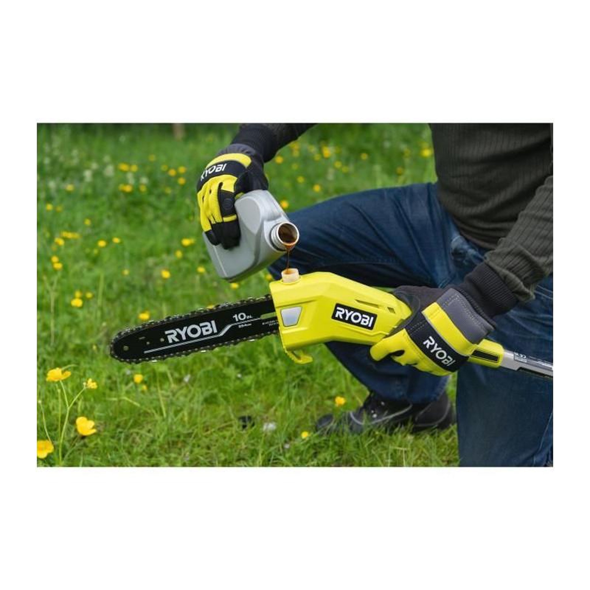 Voir la diapositive 6 : Ryobi Elagueur sur perche ryobi 36v max power - sans batterie ni chargeur - ry36pp25a-0