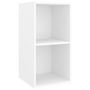 Voir la diapositive 4 : VIDAXL Meubles TV muraux 2 pcs Blanc Bois d'ingenierie