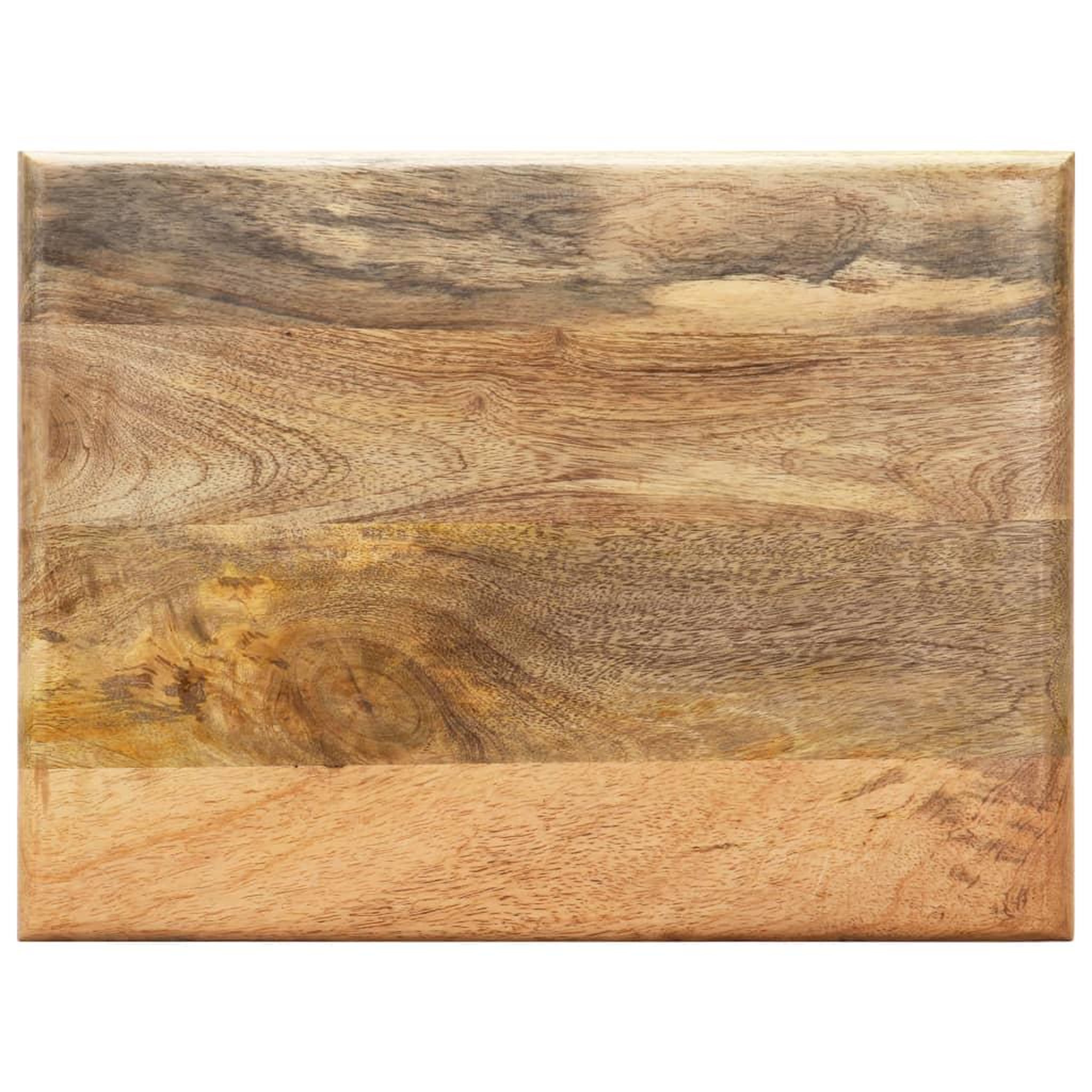 Voir la diapositive 3 : VIDAXL Porte-revues 40x30x50 cm Bois de manguier solide et acier