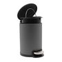 Voir la diapositive 4 : Paris Prix Poubelle de Salle de Bain en Métal  Metaline  3L Anthracite