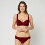 Voir la diapositive 3 : INEXTENSO Haut de maillot de bain Marron femme